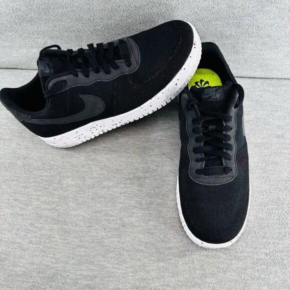 NIKE AIR FORCE 1 - DC4831-003  Men's Black Crater Flyknit  Sneakers Size 13 B15 - Picture 2 of 13